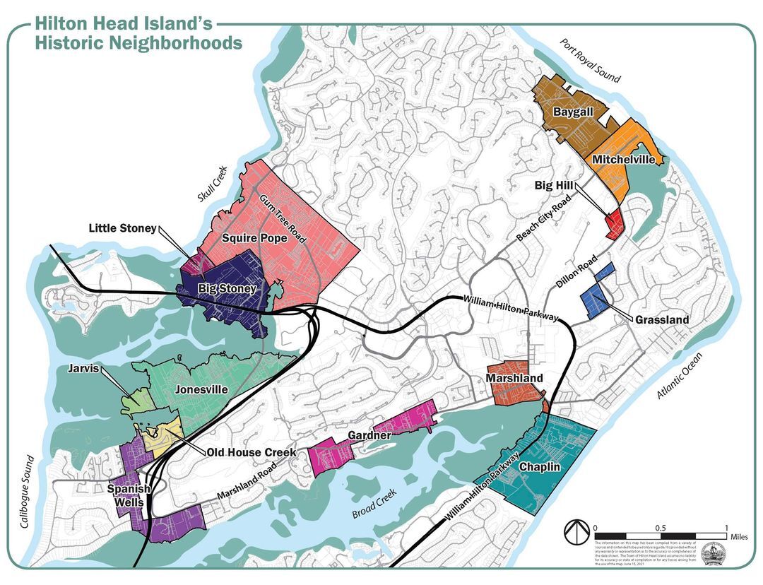 Native Gullah Islander Hilton Head Neighborhoods